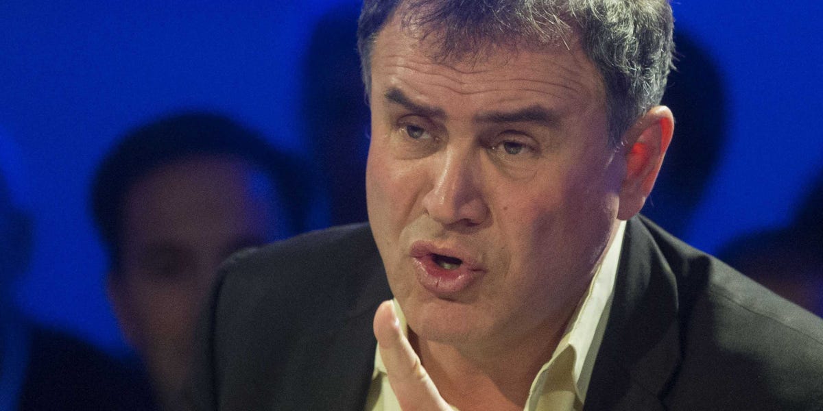 Economist Nouriel Roubini Predicts Impending Economic Crisis and Banking Instability.