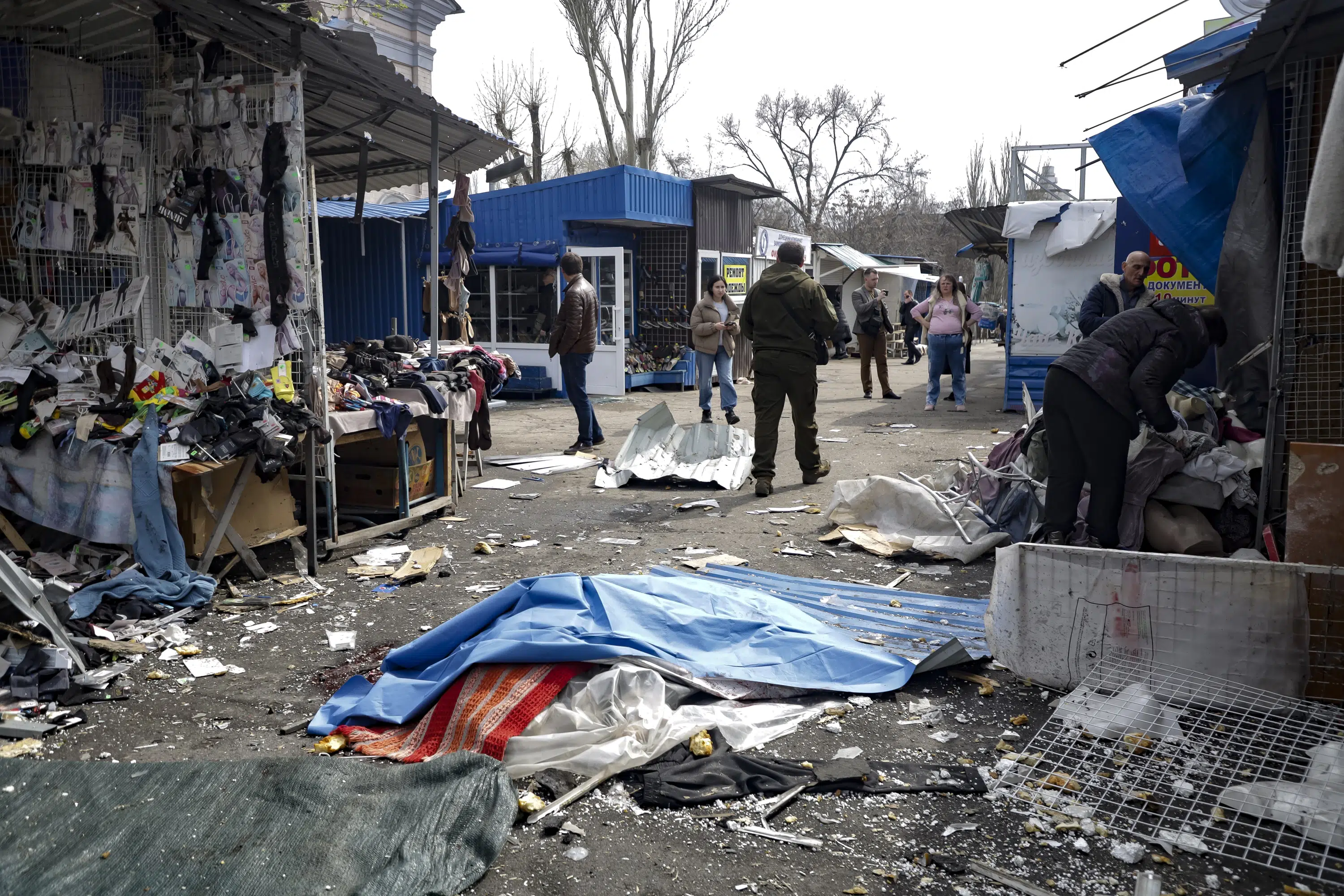 Russia launches ground and air attacks on illegally annexed areas of Ukraine.