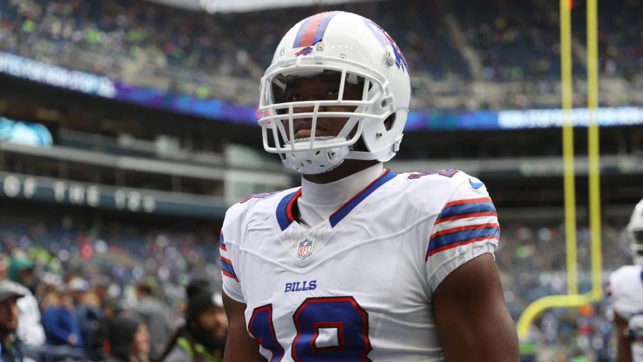 Bills' Cooper and Benford out for Week 9 clash with Dolphins