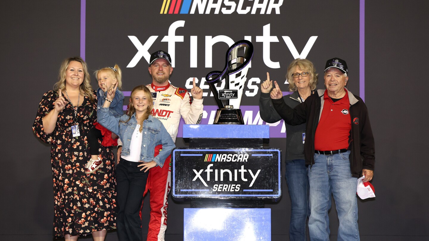 Featured image for Justin Allgaier Clinches First Xfinity Title Amid Emotional Celebrations