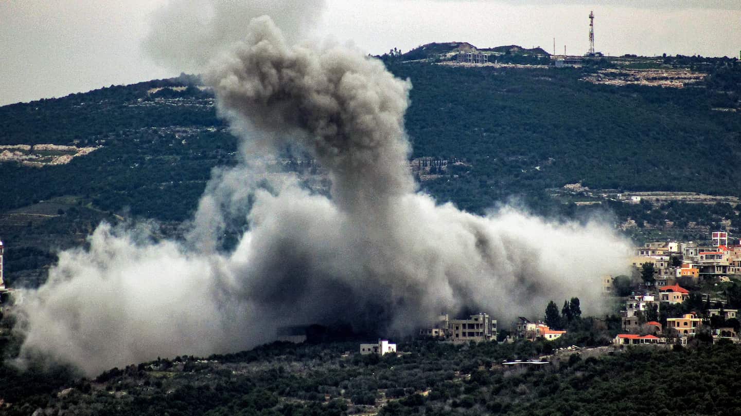 "Israeli Jets Strike Lebanon in Heaviest Attack Since Gaza War Amid Escalating Israel-Hamas Conflict"