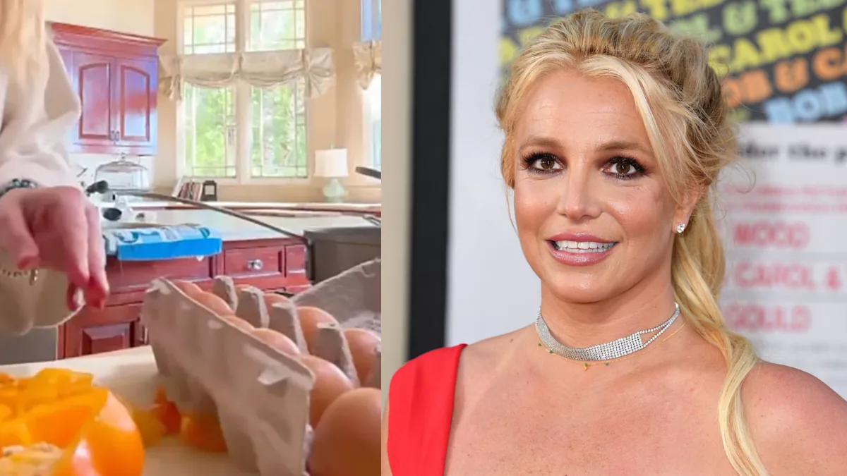 "Britney Spears' Divorce Sparks Concern with Bizarre Omelet Video"