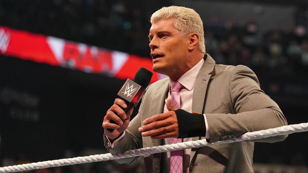 Featured image for "Cody Rhodes' Friend and Dog Make WWE Raw Debuts, Sparking Wrestling War"