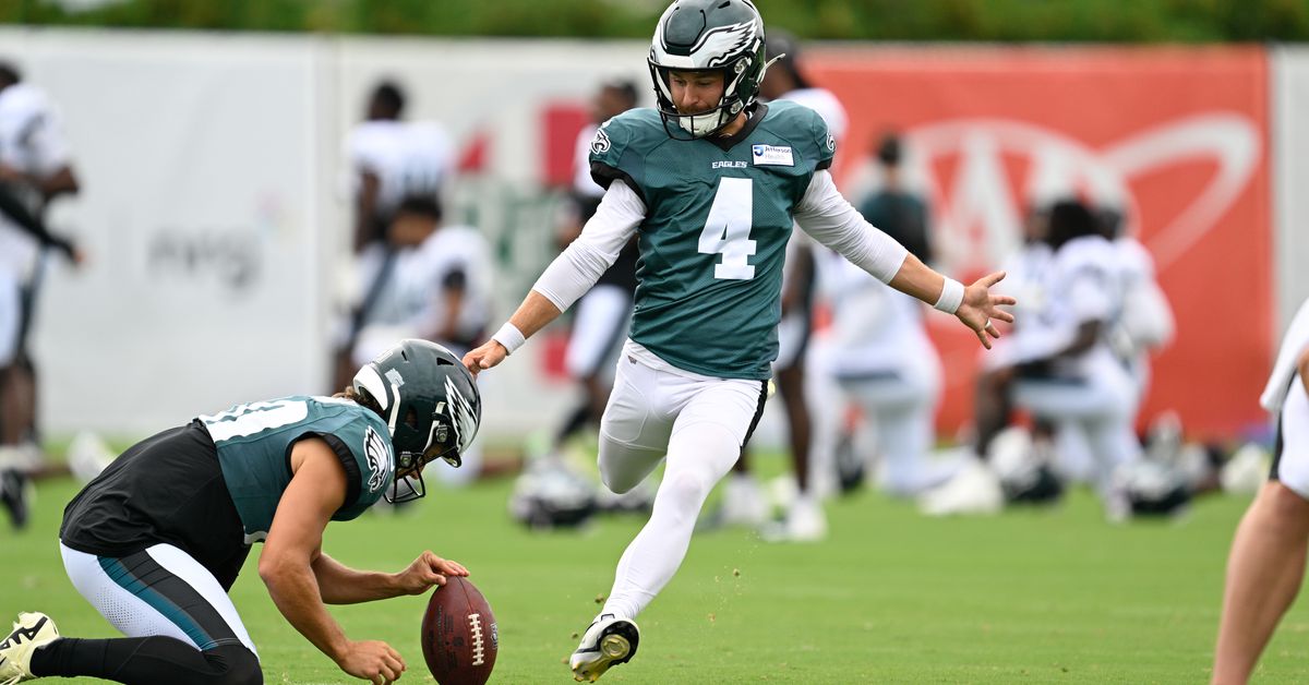 Featured image for Eagles Training Camp Day 8: Key Battles, Rookie Impact, and Positional Updates