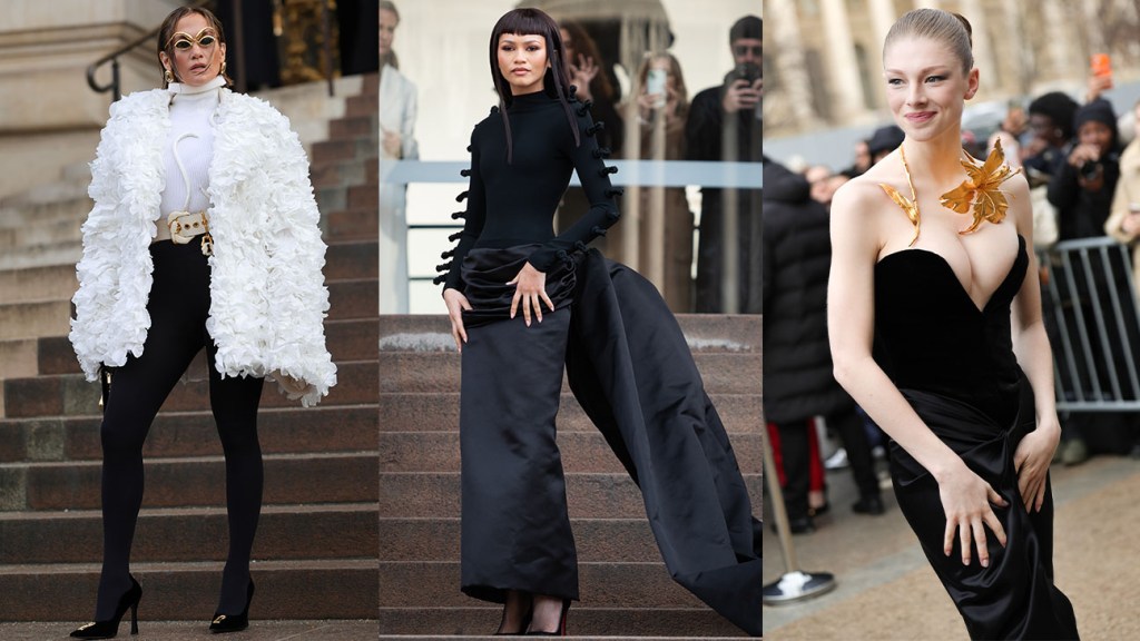 Featured image for "Zendaya and Hunter Schafer's Stellar Style Steals the Show at Schiaparelli's Paris Couture"