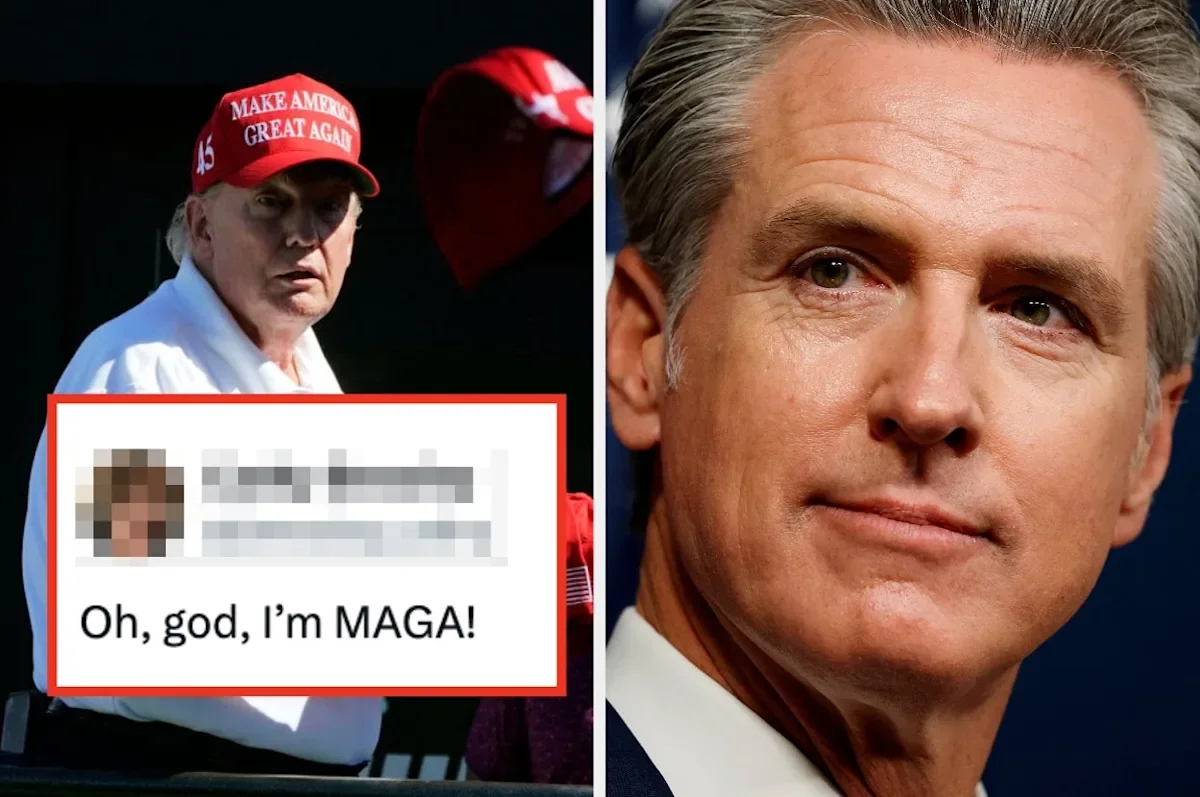 Newsom's MAGA Tactics Spark Viral Debate and Social Media Trolling