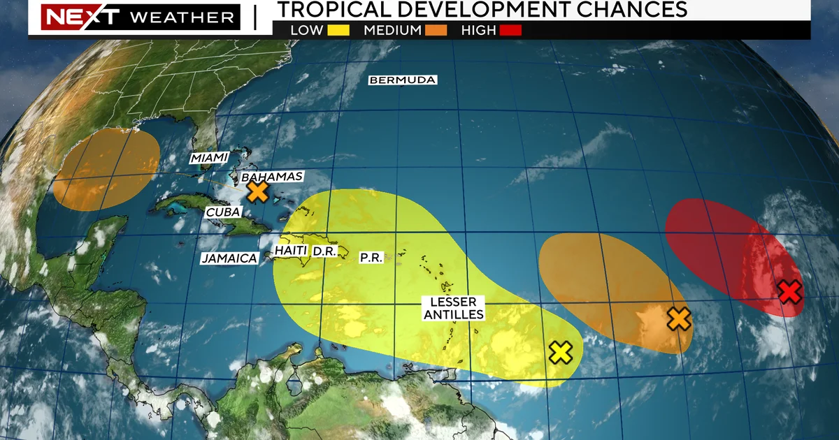 Tropical Wave to Bring Weekend Deluge to South Florida
