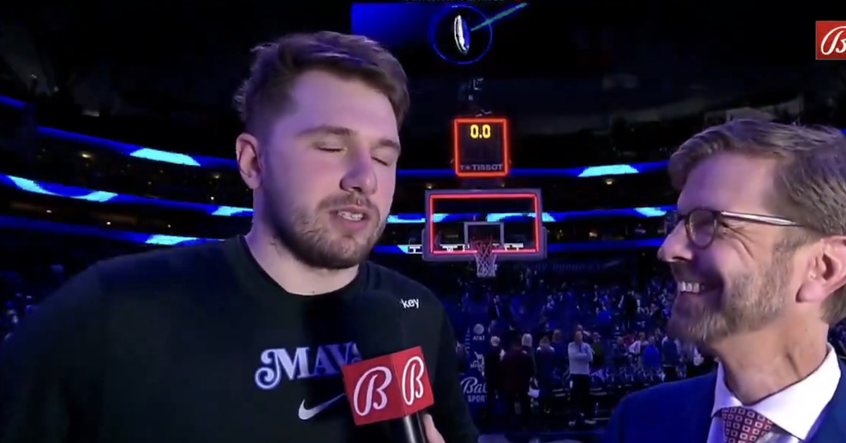 Featured image for Luka Doncic's Incredible Reaction and Triple-Double Lead Mavericks to Blowout Victory