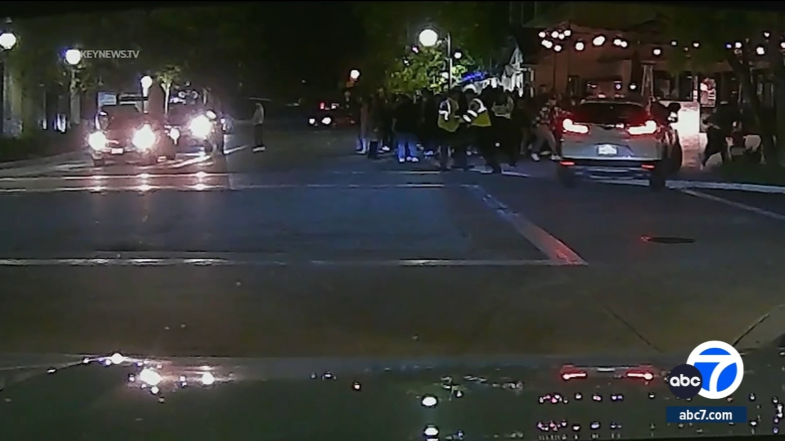 "Terrifying Hit-and-Run Incident Shocks Valencia as Driver Plows into Pedestrians on Sidewalk"