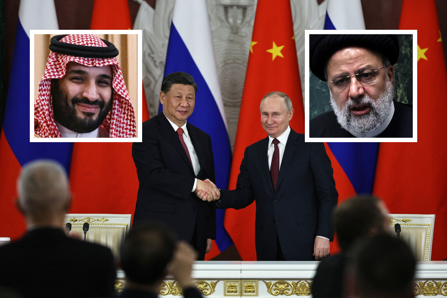 Saudi Arabia strengthens ties with China by joining security bloc.