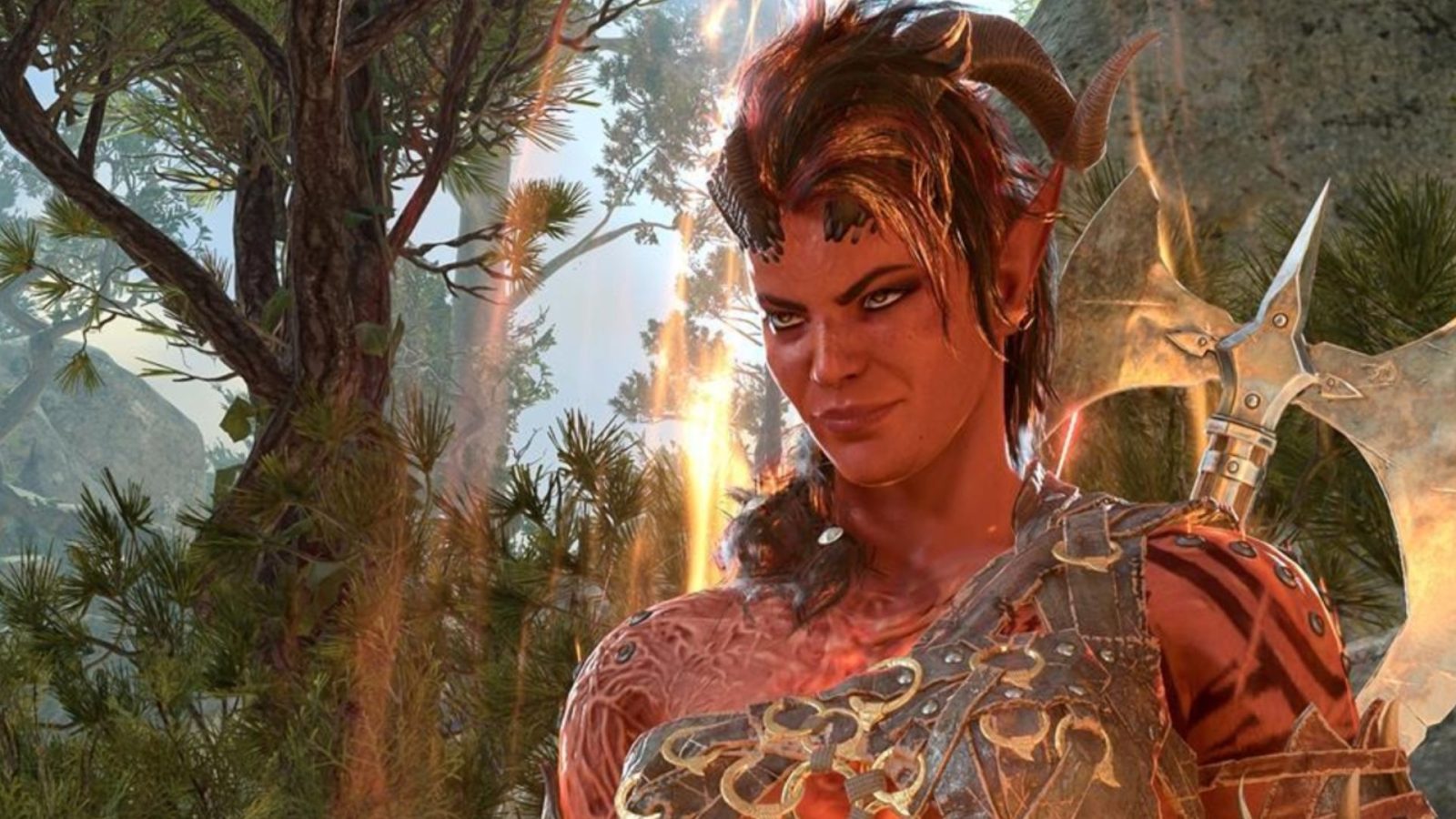 Featured image for "Baldur’s Gate 3 Player Creates Towering RPG Woman with Enlarge Effects"