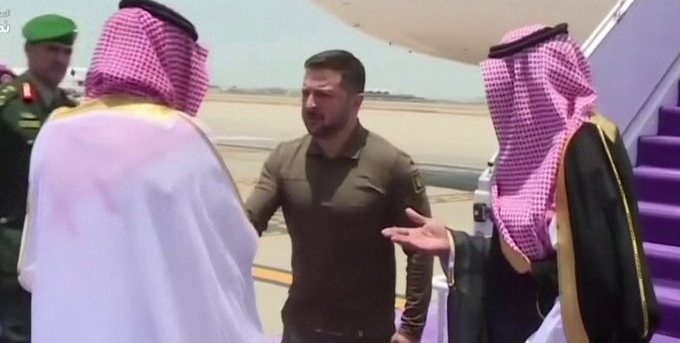 "Zelenskyy's Optimism Soars as Jeddah Meeting Sets Stage for Peace Summit"