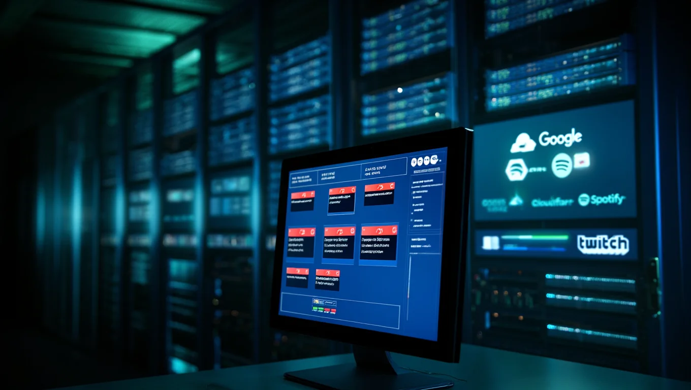 Major Cloud Outages Disrupt Internet Services Across Multiple Platforms
