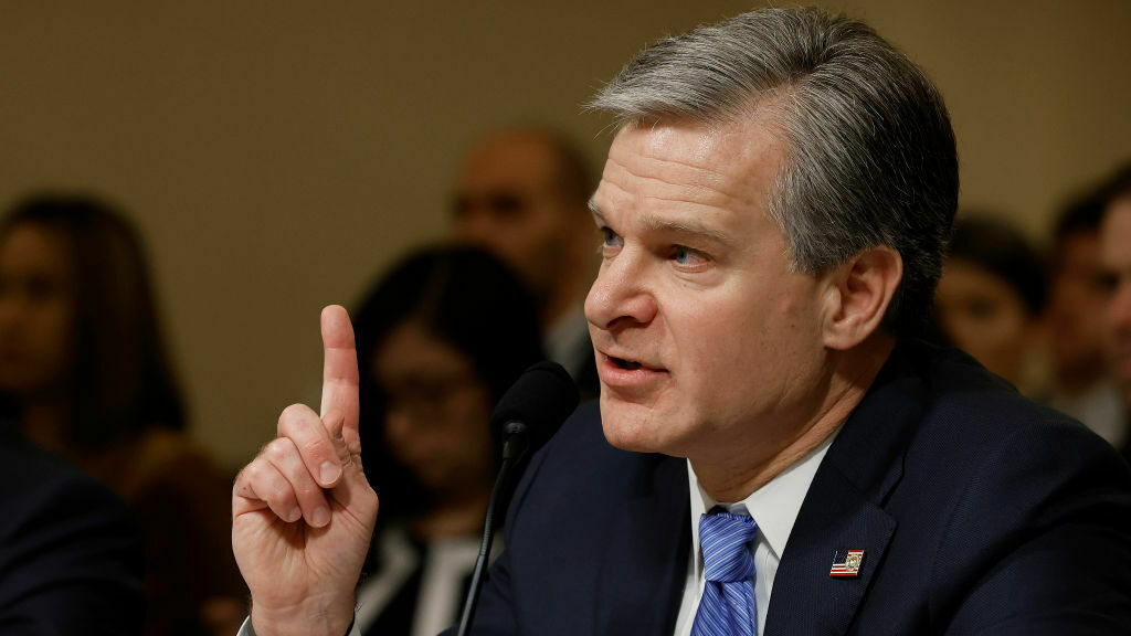 FBI Director Wray Raises Alarm on Rising Terror Threats Amid Israel-Hamas Conflict