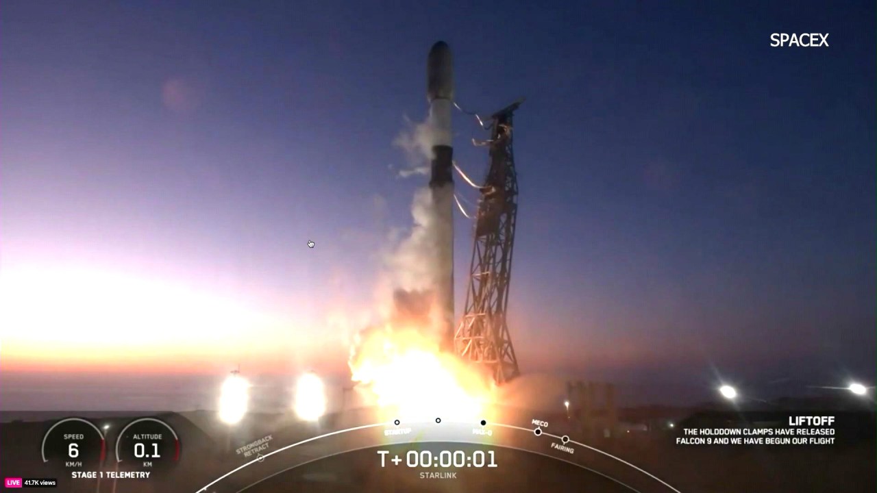 "SpaceX's Dazzling Falcon 9 Launches Illuminate California Sky"