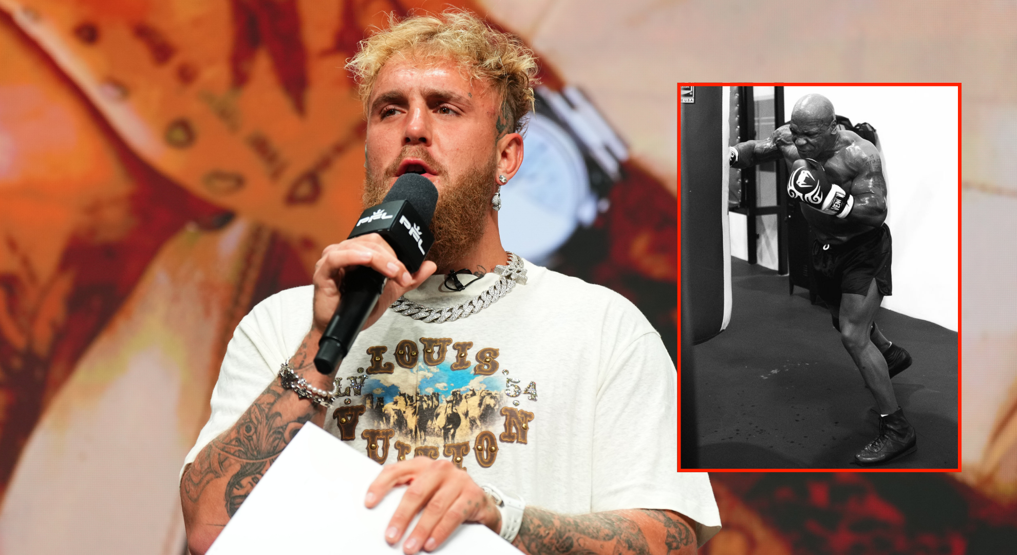 Jake Paul Faces Off Against Mike Tyson in Anticipated Showdown