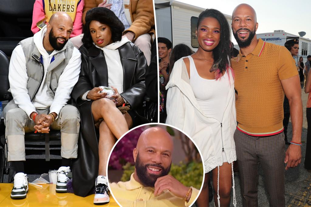 Featured image for "Common and Jennifer Hudson Confirm Happy Relationship in Cheeky Interview"