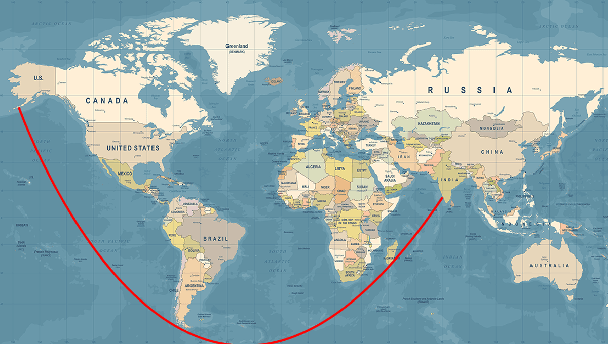 Featured image for "Debunking the Myth: Sailing Straight from USA to India"