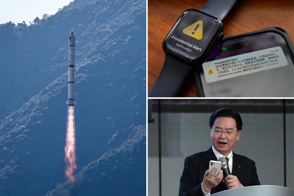 "Taiwan on High Alert as Chinese Satellite Launch Sparks Tensions"