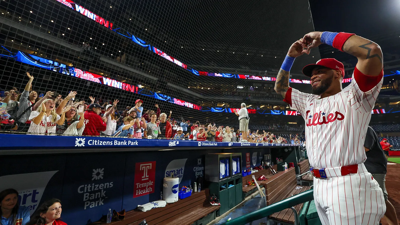 Featured image for Phillies Clinch Playoff Bye After Record-Breaking Home Run Performance