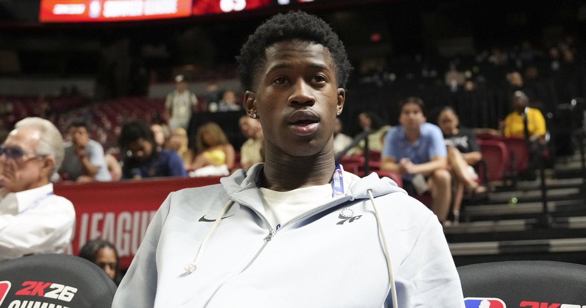 Featured image for VJ Edgecombe's Fearless Performance Sparks Sixers' Summer League Win