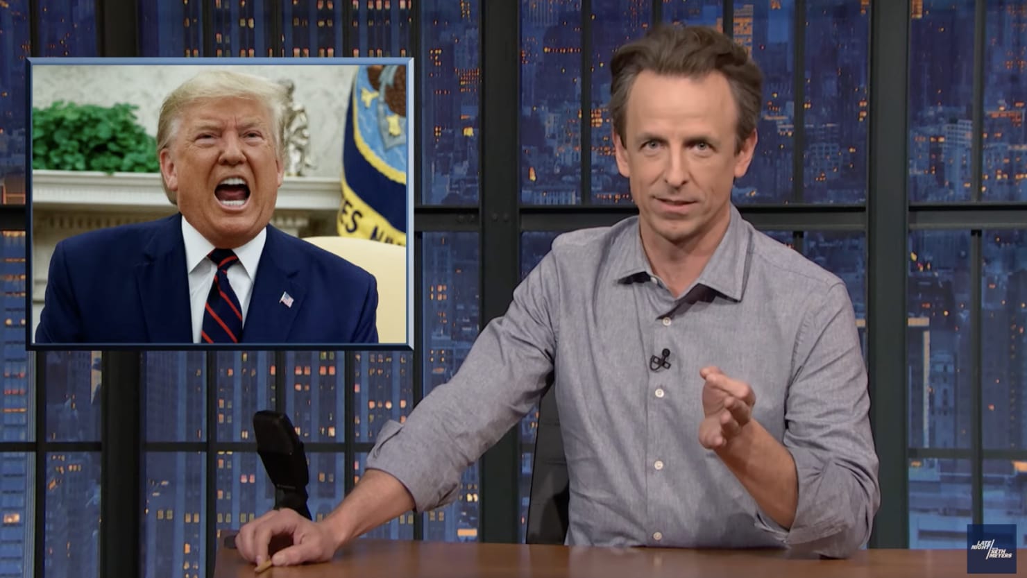 "Fox News Urges Trump to 'Shut Up' - Seth Meyers"