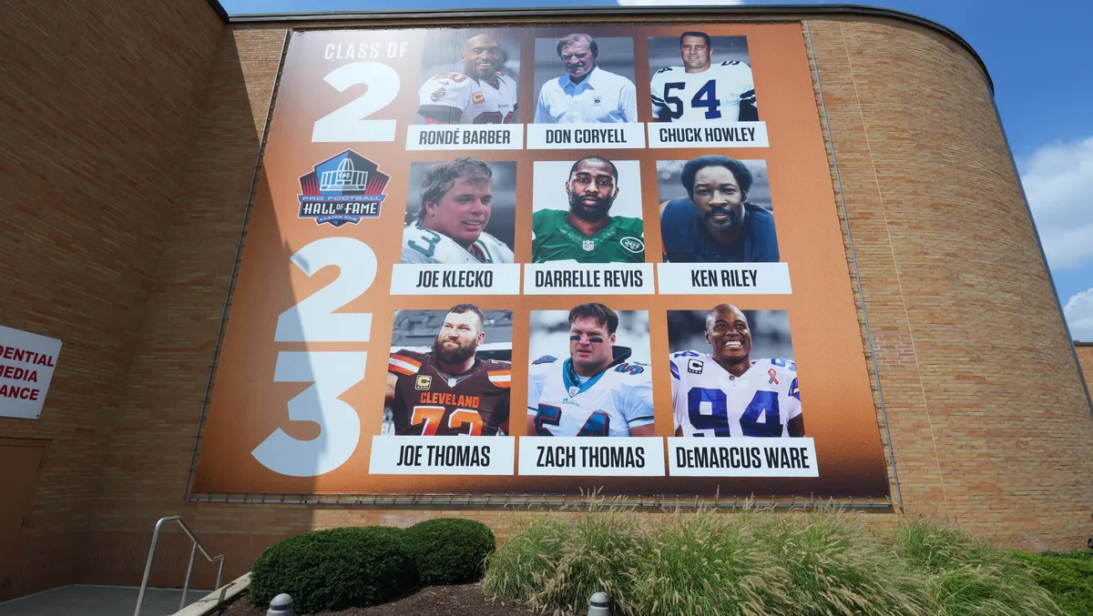 "Pro Football Hall of Fame: Induction Ceremony, Profiles, and Photo Op Highlights"
