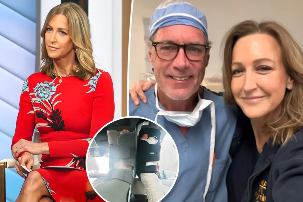 Featured image for Lara Spencer Returns to 'GMA' After Double Foot Surgery for Old Injury