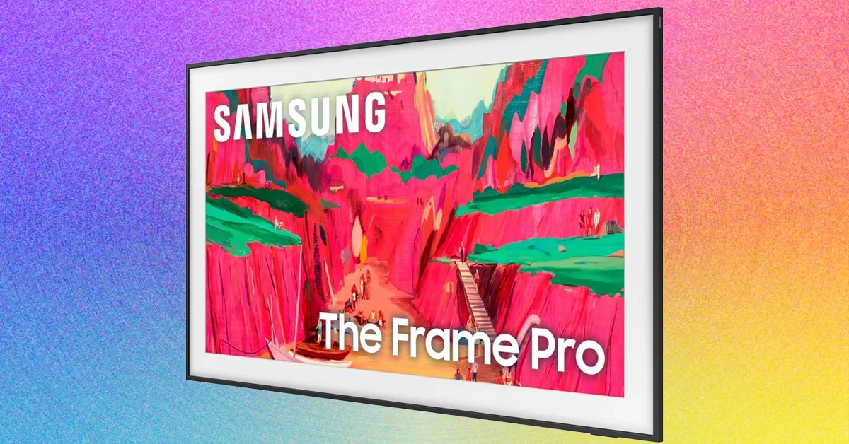 Samsung Frame Pro Turns Your TV Into a Wall-Sized Gallery