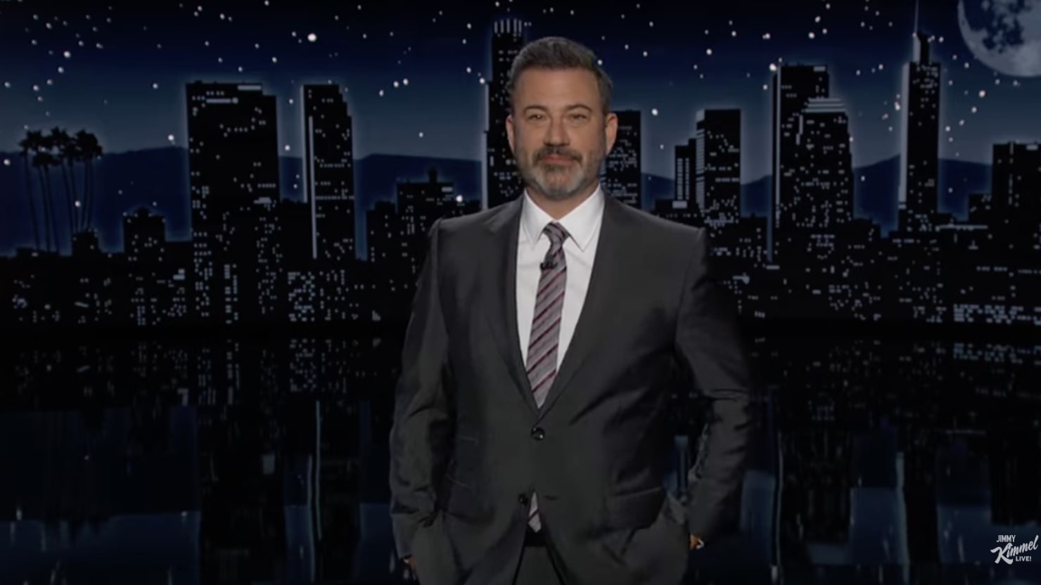 "Kimmel's Hilarious Take on Johnson's Unsettling Family Viewing Habits"