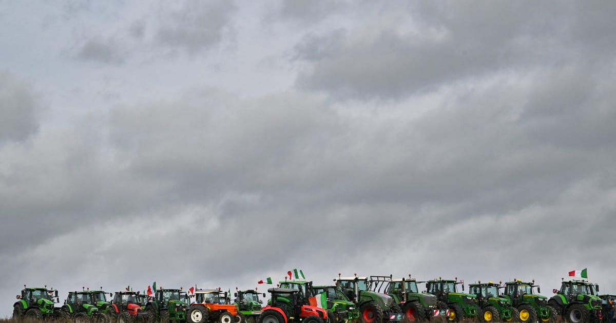 "Italian Farmers Rally in Rome, Securing Tax Breaks and Promising Protests"