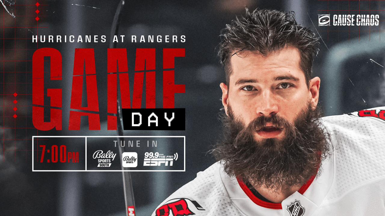 Featured image for "New York Rangers Seek 6th Straight Win Against Carolina Hurricanes"