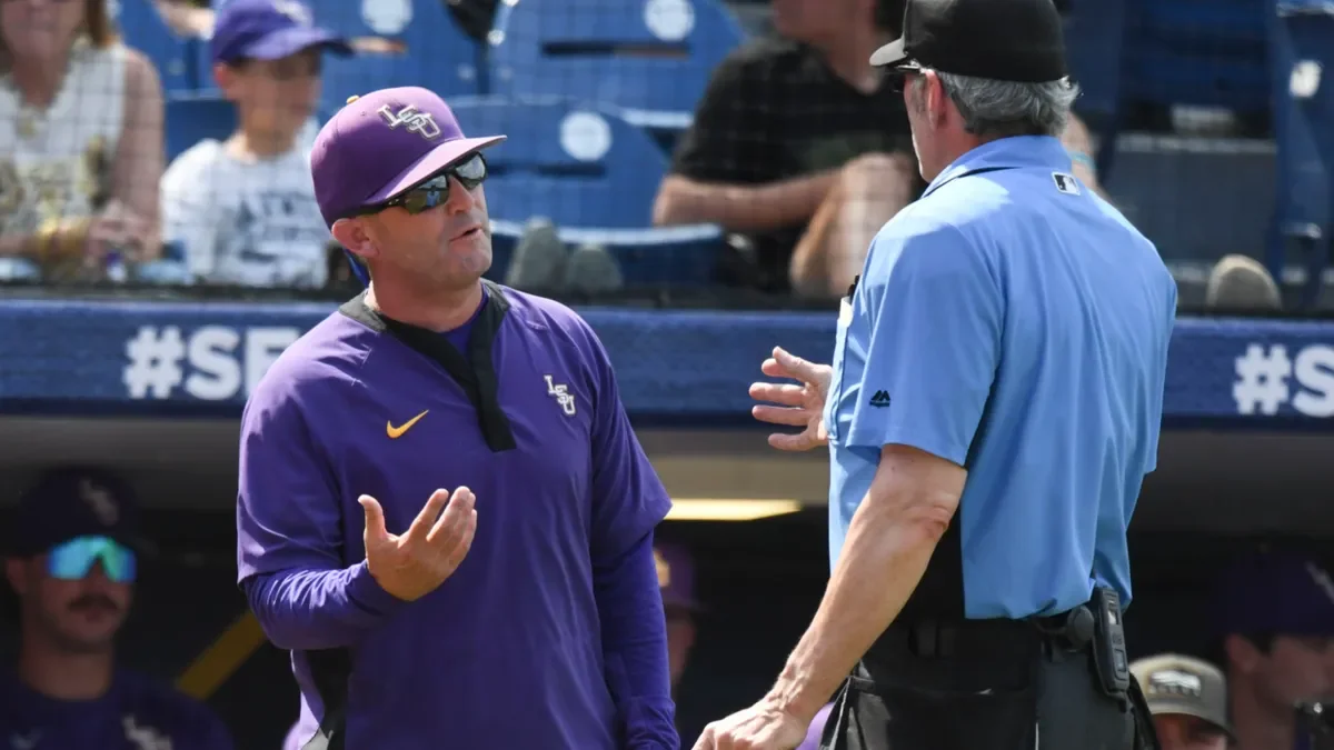 LSU vs. Oregon State Baseball Game Rescheduled for Sunday.