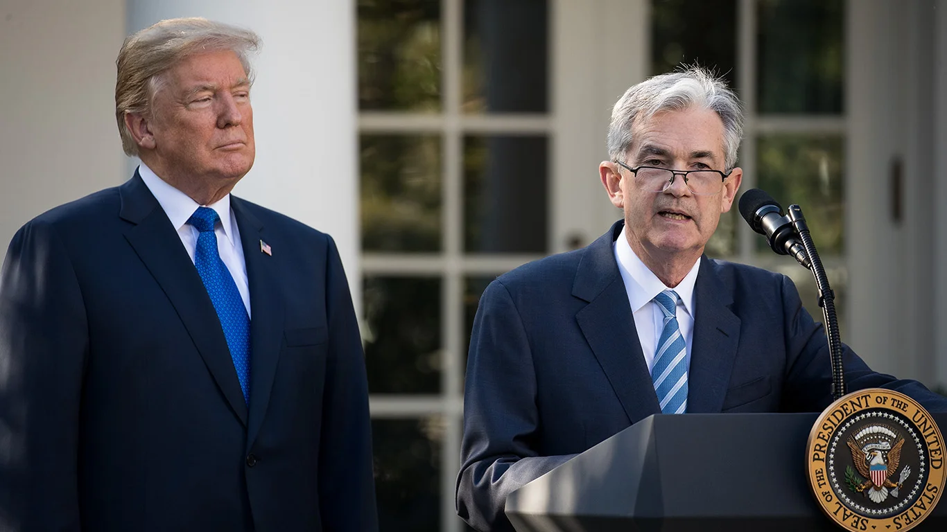 Powell Exit Triggers ETF Plays: Banks, Small Caps, Real Estate