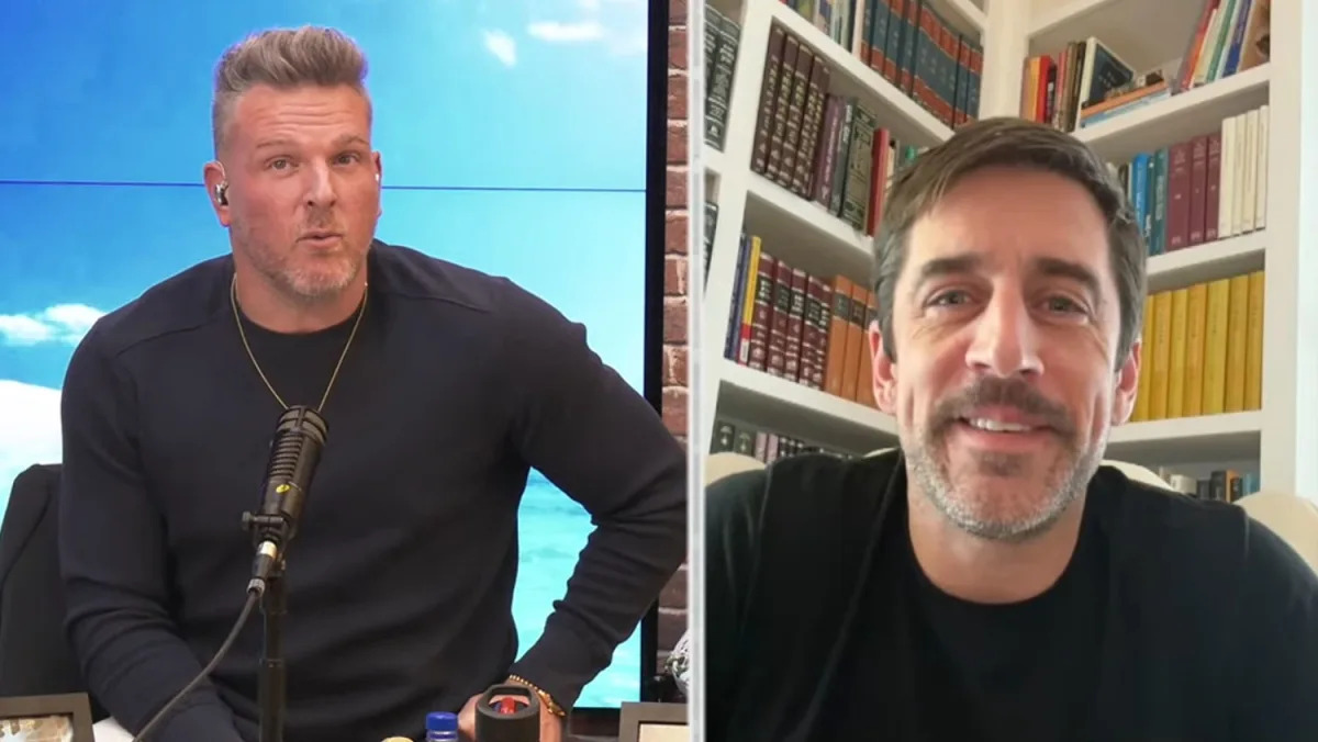 "Aaron Rodgers' Revealing Return to 'The Pat McAfee Show' and Pre-Game Chat with Bill Belichick"