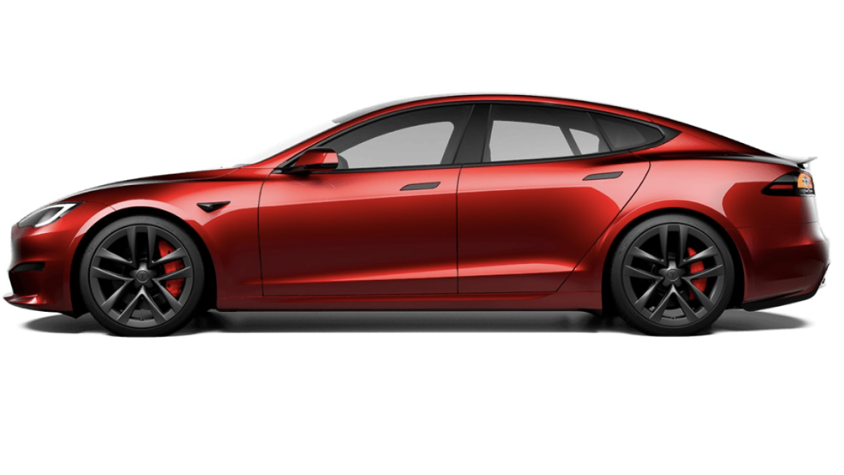 Featured image for "Tesla's Model S Plaid with Track Package reaches 200mph in Top Gear review"