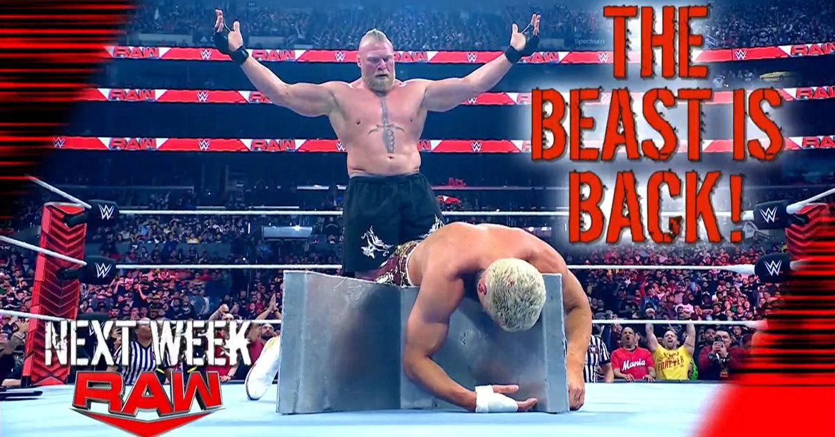 "Cody Rhodes Challenges Brock Lesnar to Backlash Match on WWE Raw"