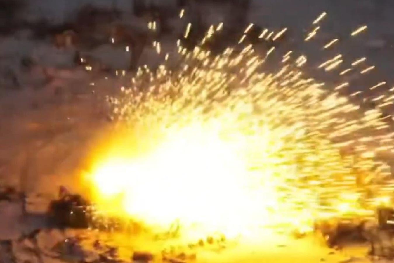 Featured image for "Ukrainian M-2 Fighting Vehicle's Creative Solution Against Russian T-90 Tank"