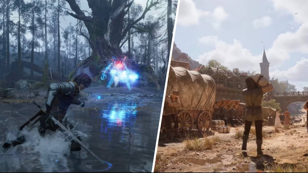 Featured image for "Unreal Engine 5 Powers Stunning Crossover RPG Blending Elden Ring with Hogwarts Legacy"