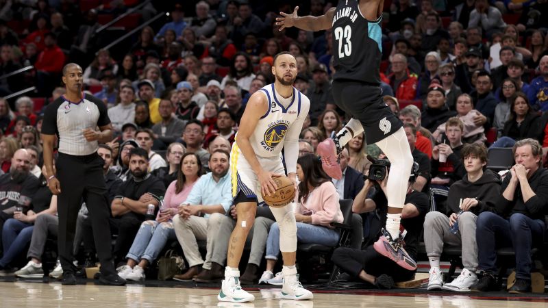 Featured image for "Warriors Make NBA History with Record-Setting First Quarter Against Trail Blazers"