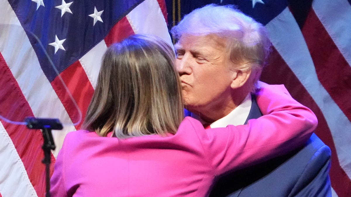 Trump Reacts to Iowa Gov Kim Reynolds' Endorsement of DeSantis, Sealing Her Political Fate
