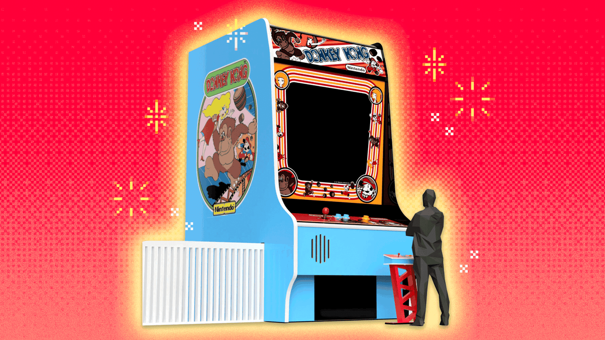 "World's Largest Playable Donkey Kong Machine Being Built by NY Museum"