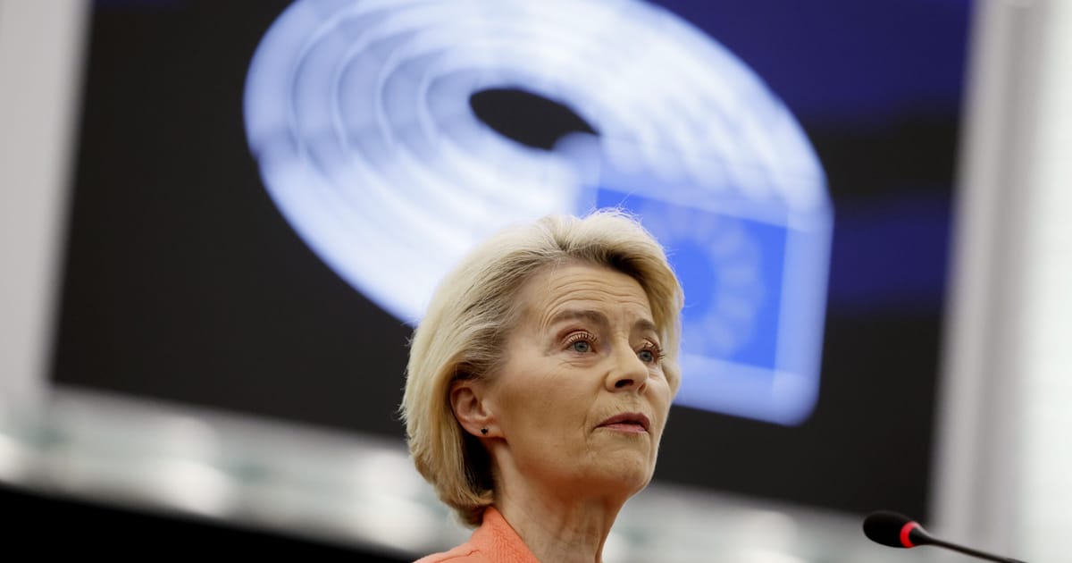 Featured image for EU's von der Leyen Faces No-Confidence Vote Amid Growing Criticism