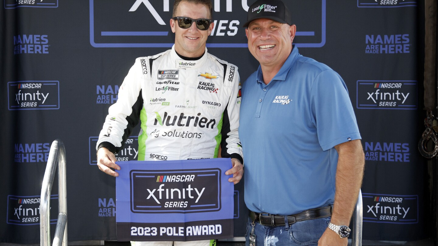 Featured image for AJ Allmendinger Secures Pole Position in Xfinity Indianapolis Starting Lineup