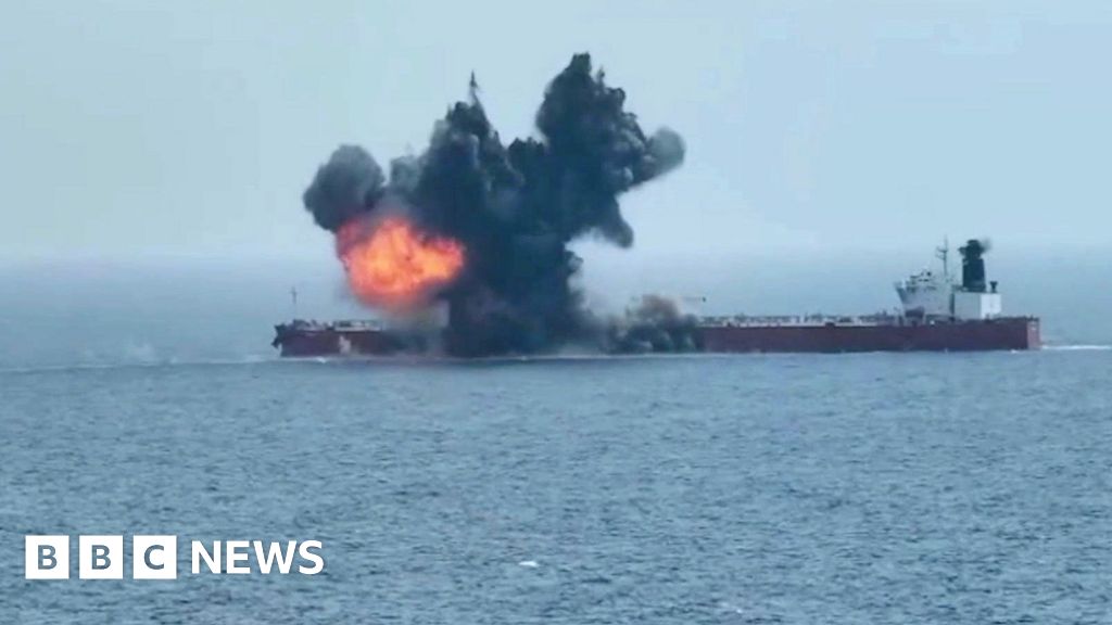 Houthi Rebels Attack Oil Tanker in Red Sea, Release Video Evidence