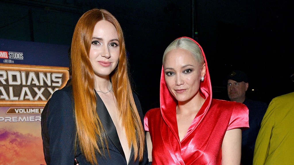 Featured image for Karen Gillan and Pom Klementieff dish on emotions and rom-com pitches for Guardians of the Galaxy Vol. 3.