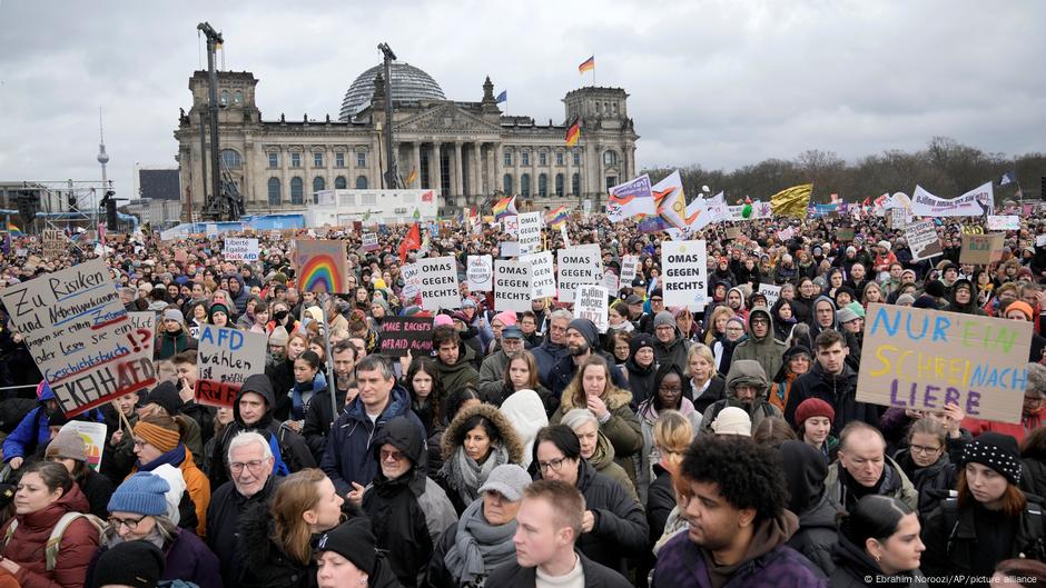 "Mass Protests Sweep Germany Against Far-Right Movement"