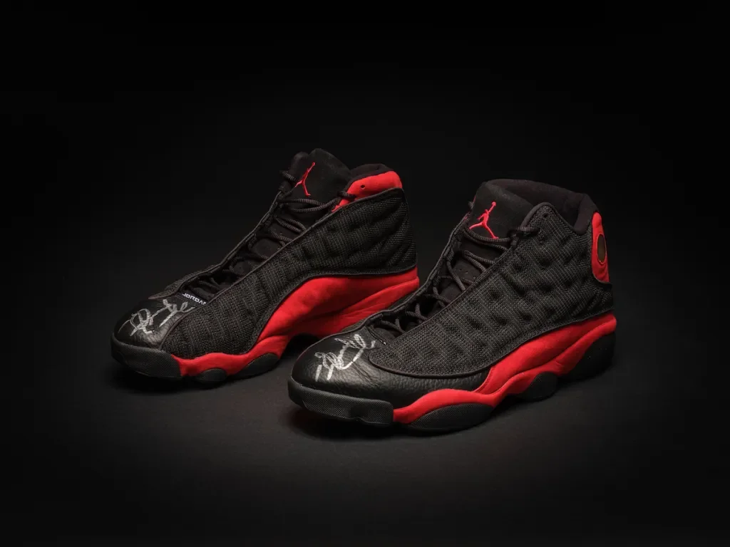 Michael Jordan's Sneakers Break Auction Records, Selling for Millions.