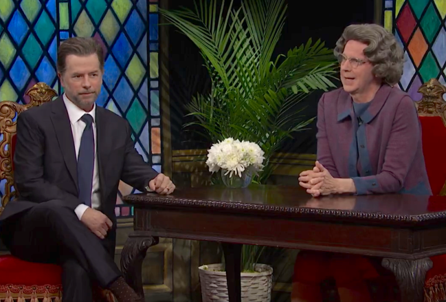 Featured image for Dana Carvey's Church Lady Returns to SNL to Grill Hunter Biden