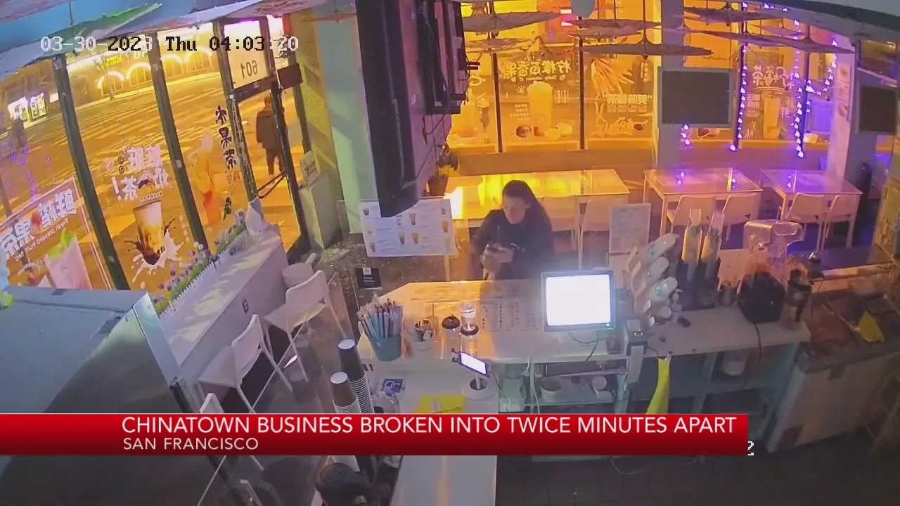 Love Tea Boba Shop in San Francisco's Chinatown Burglarized Twice in One Day